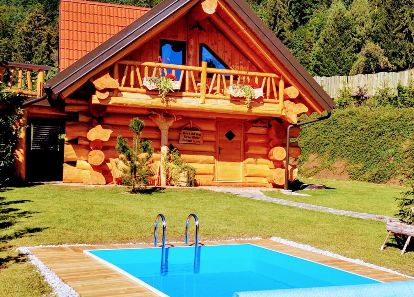 Forest Glade Cottage - Koca Na Jasi Recica ob Savinji Bagian luar foto